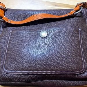 Coach Chelsea Pebbled Brown Leather Bag